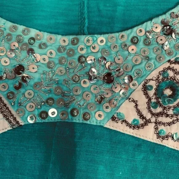 Style & Co Embellished Tank - Picture 6 of 7